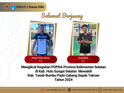 POPDA Kalimantan Selatan Tahun 2024 Cabor Sepak Takraw