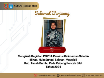 POPDA Kalimantan Selatan Tahun 2024 Cabor Pencak Silat