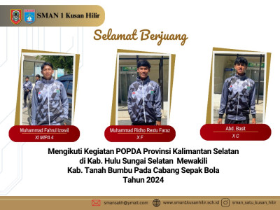 POPDA Kalimantan Selatan Tahun 2024 Cabor Sepak Bola